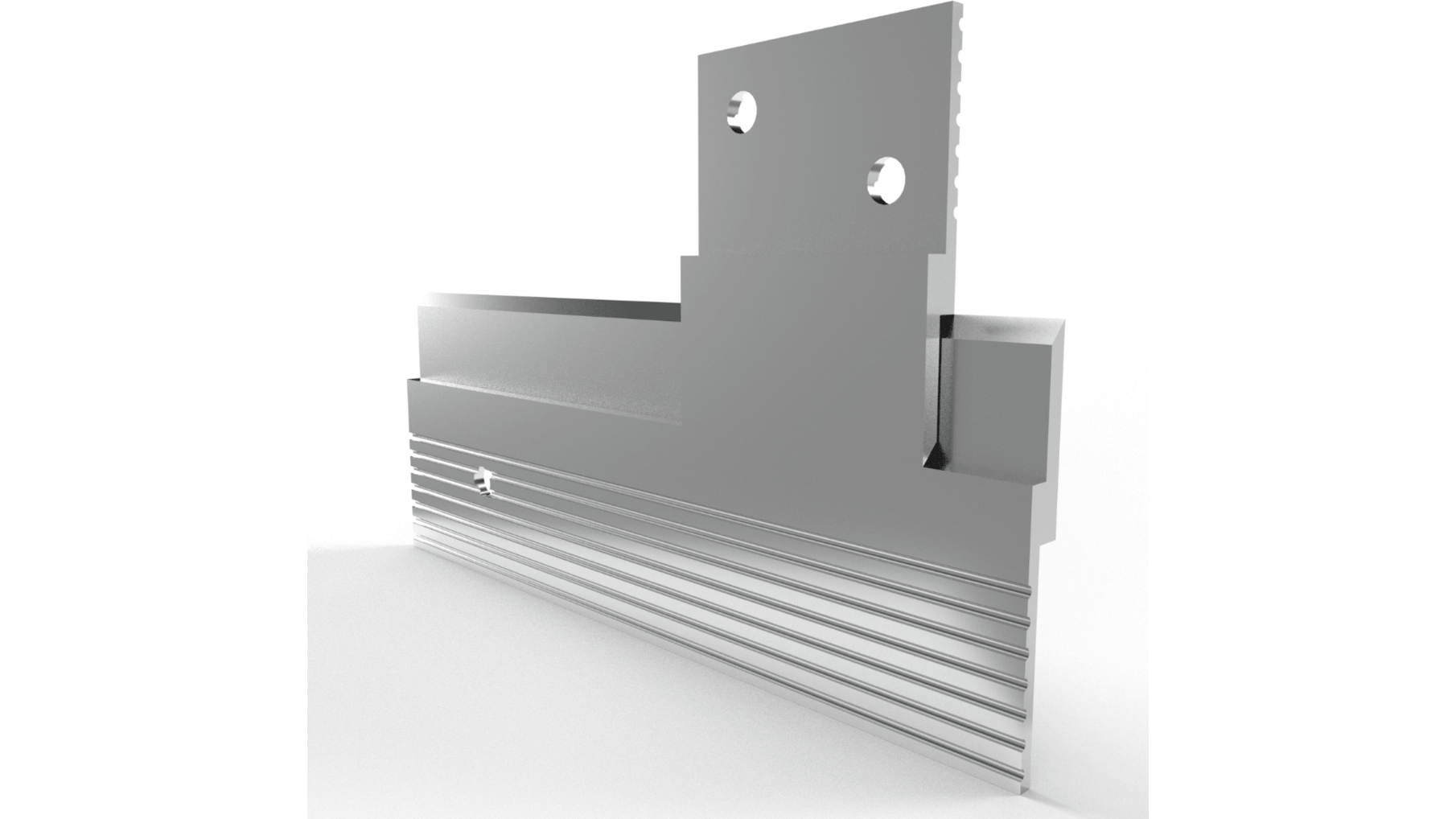 Paneelprofiel aluminium MF625 lengte1250mm, diepte 5.08mm