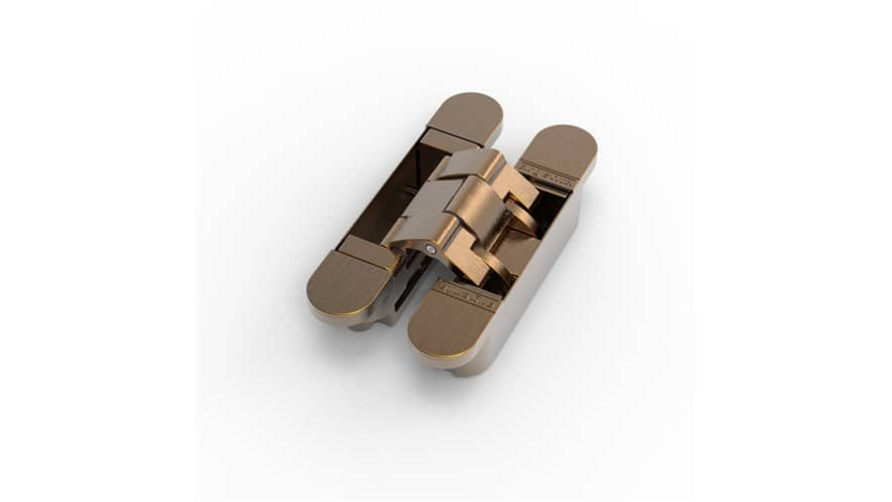 Scharnier invisible NEO L-7 klassiek brons