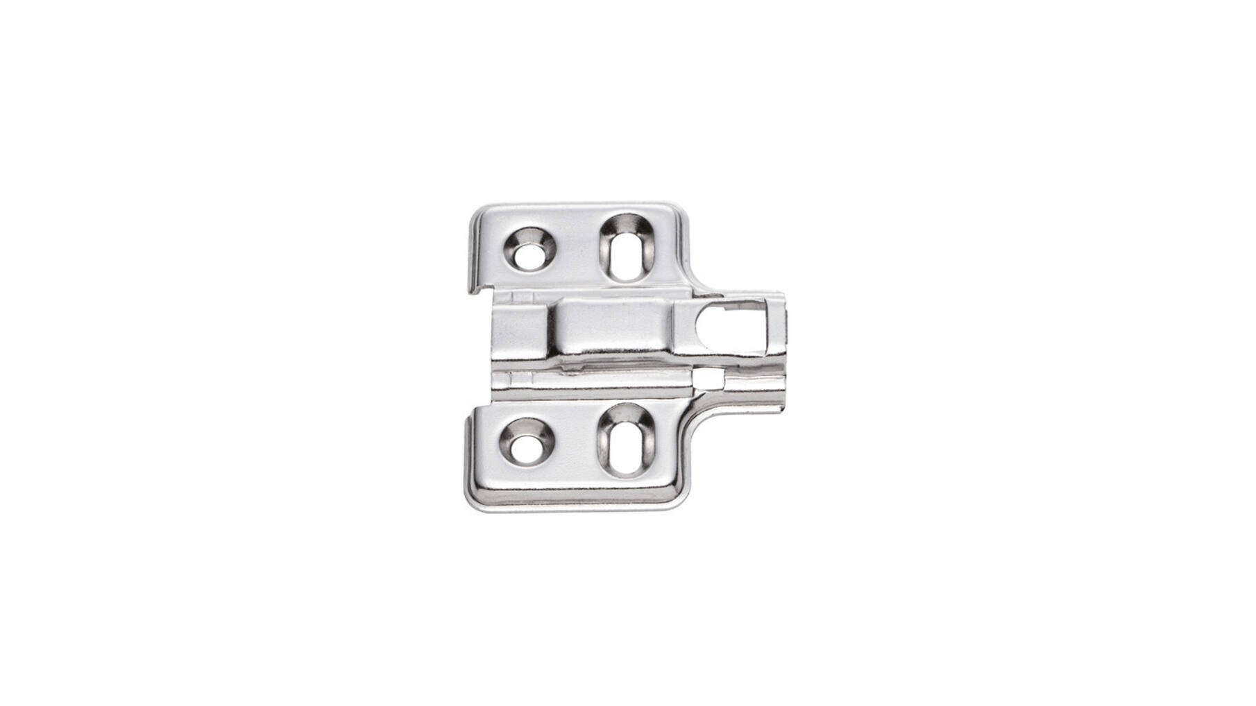 Montageplaat RVS SUS304,  0mm, verstelbaar +/- 2mm
