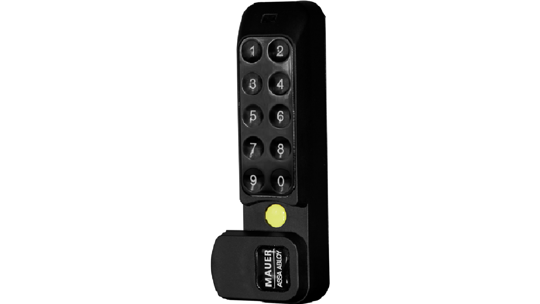 Mauer ELLcam 2.0 pincodeslot, verticaal, zwart