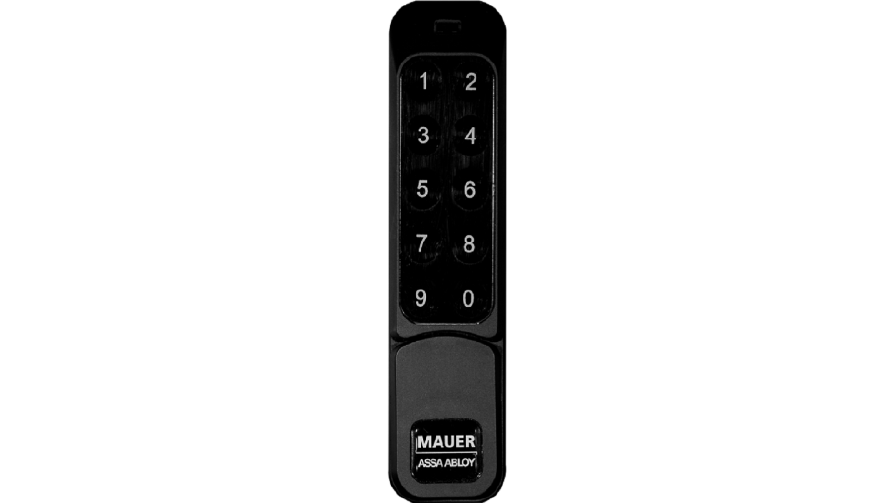 Mauer ELLcam 2.0 pincodeslot, verticaal, zwart
