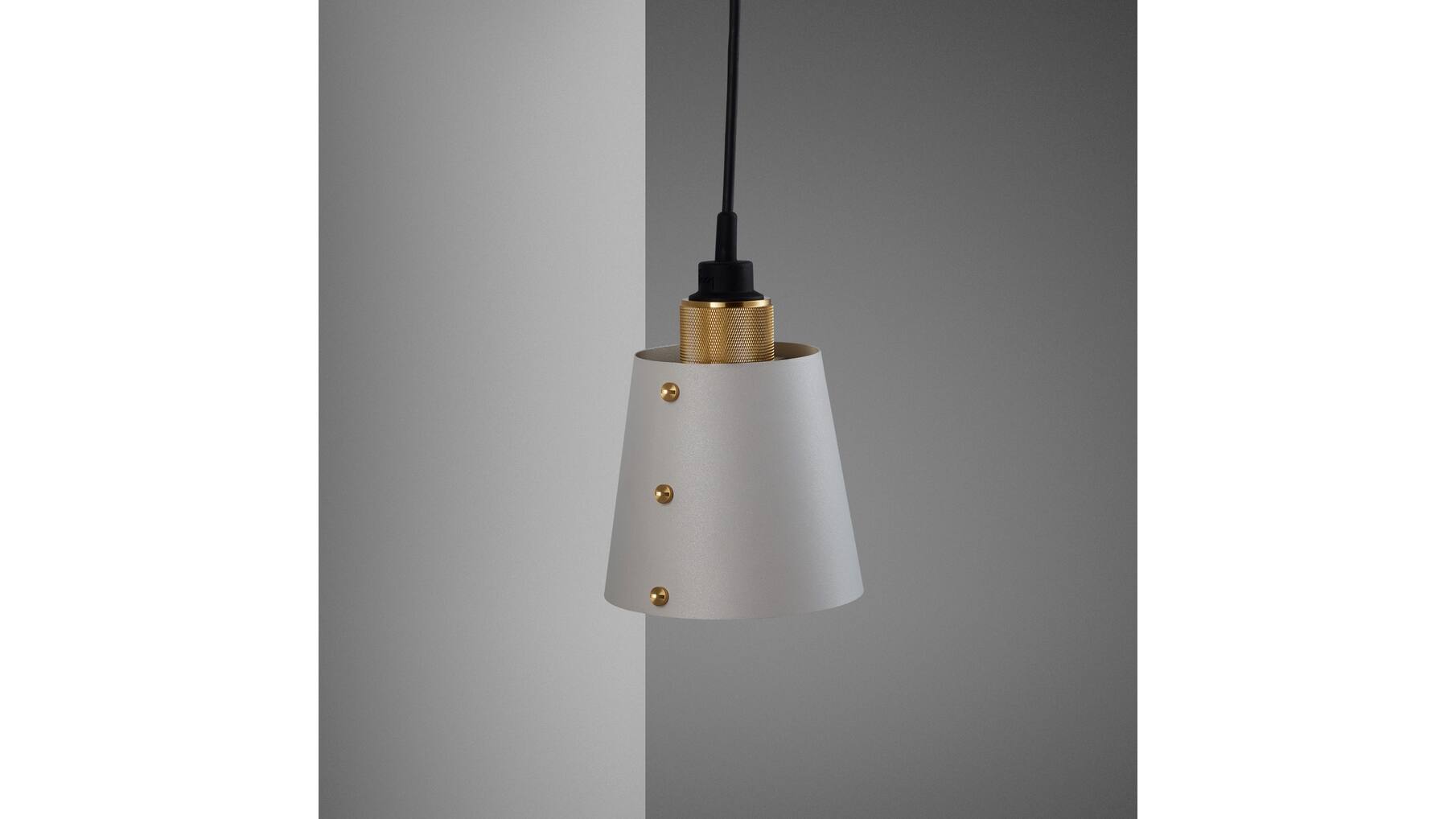 Hooked Wall Small Stone/Brass