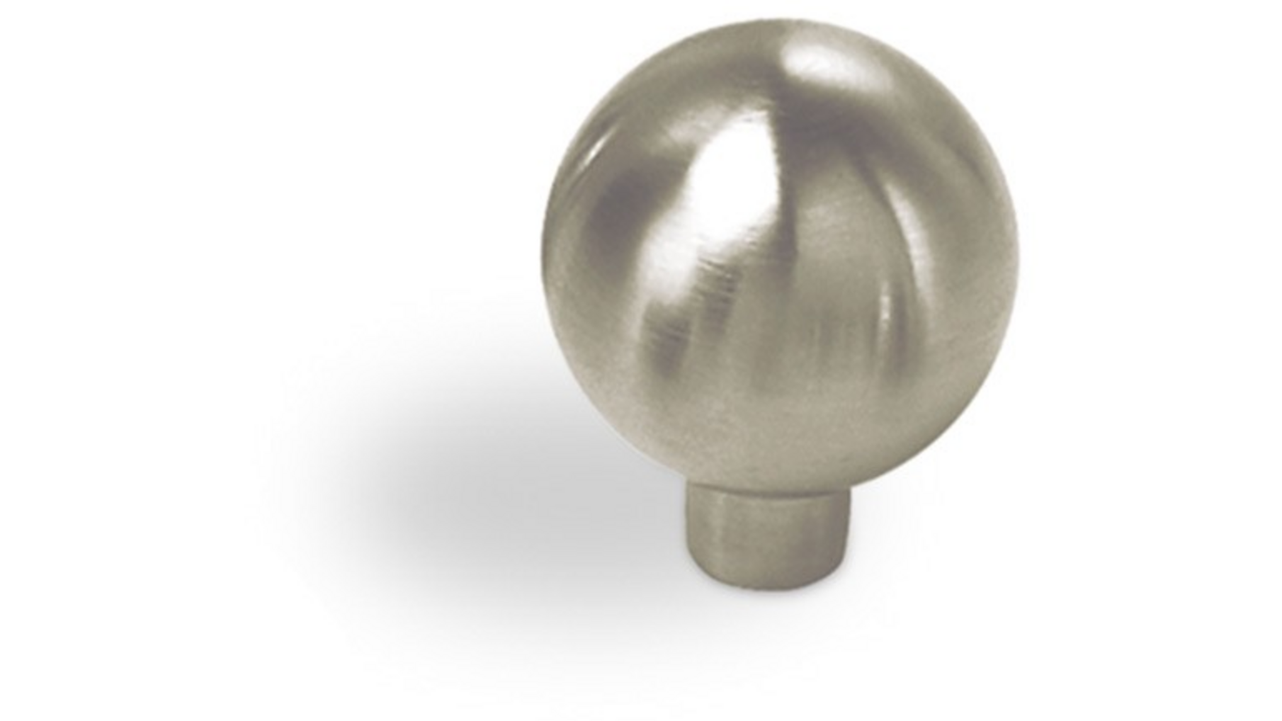 Knop METAL 832 geborsteld nikkel 18mm