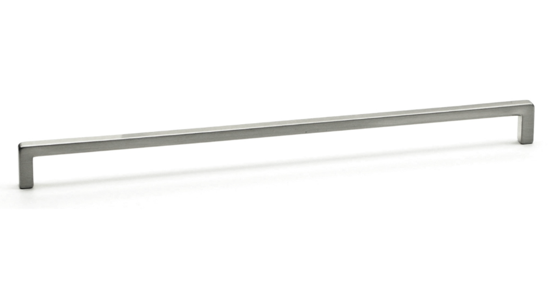 Greep 9x9mm hoh 128mm RVS look totale lengte 136mm