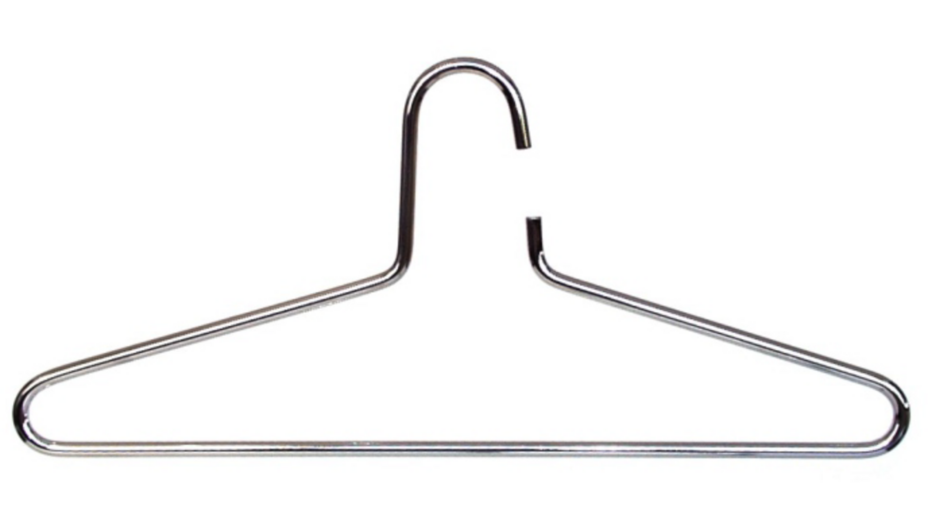 Kledinghanger RVS geborsteld 200 x 425mm, diameter 8mm