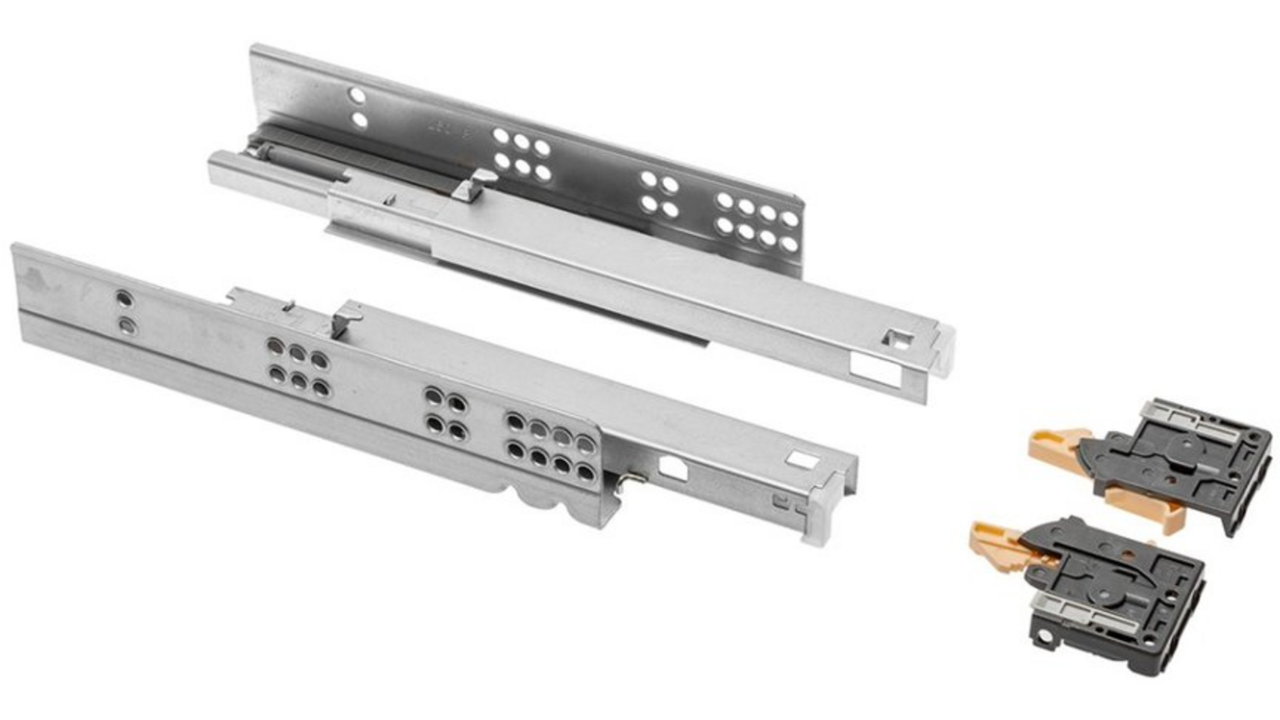 Kisch Next ladegeleider, volledig uittrekbaar, lengte 600mm