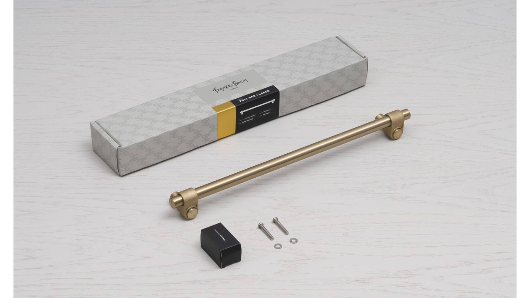 Pull Bar/Small 200Mm/7.9 Inches/Cast/Brass