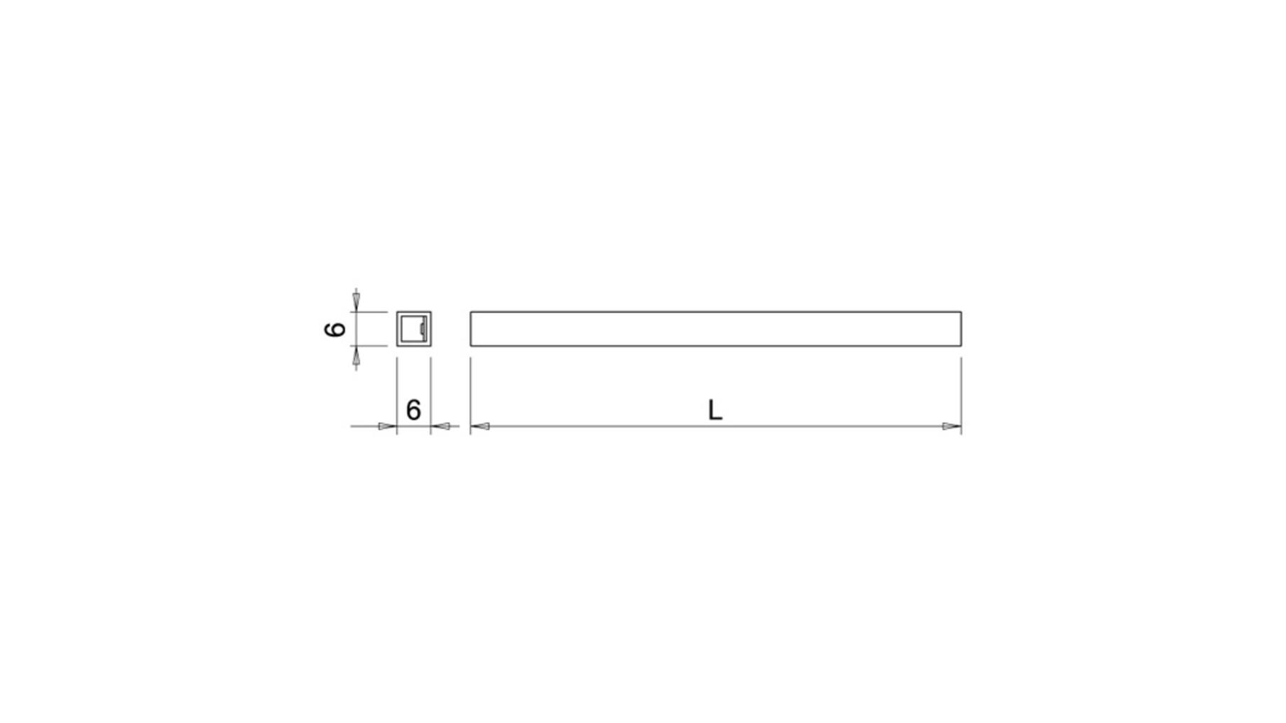 FlexyLED AT6 PRO 24V 2700K lengte 6000mm