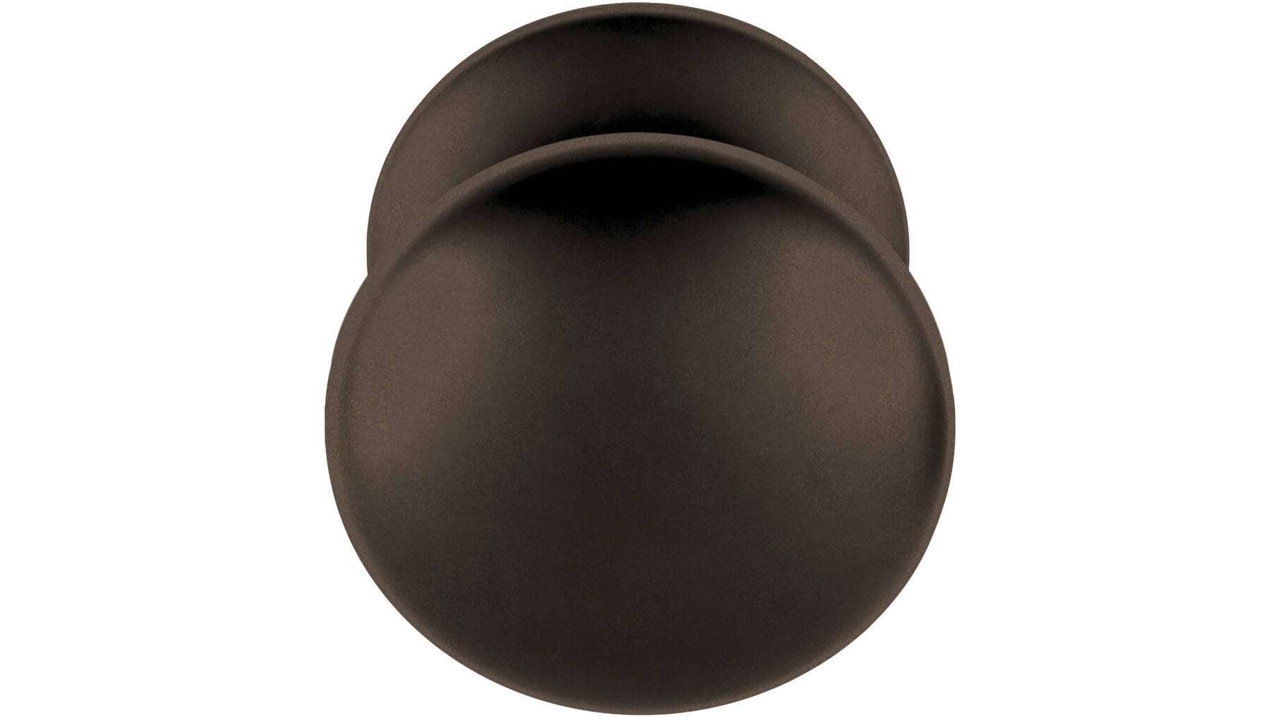 BASICS LB65V voordeurknop op rozet brons