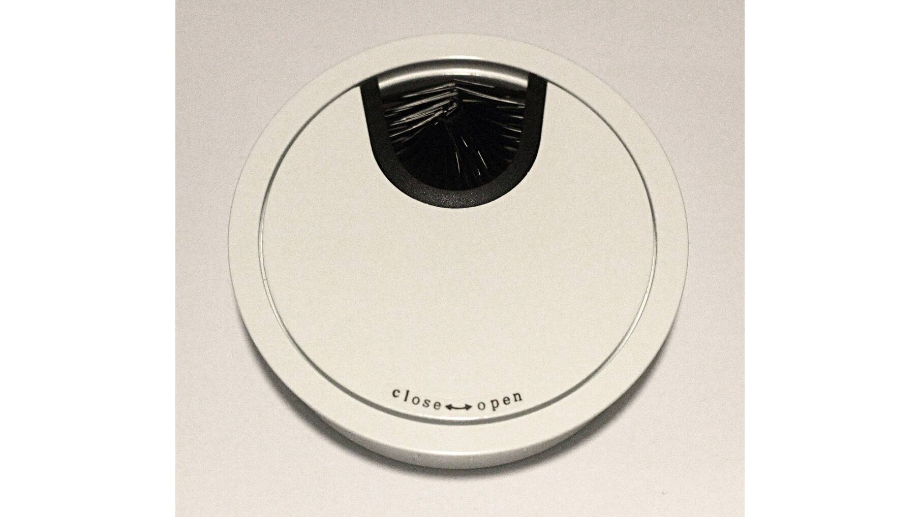 Kabeldoorvoeren 7764/80mm, glans wit gelakt