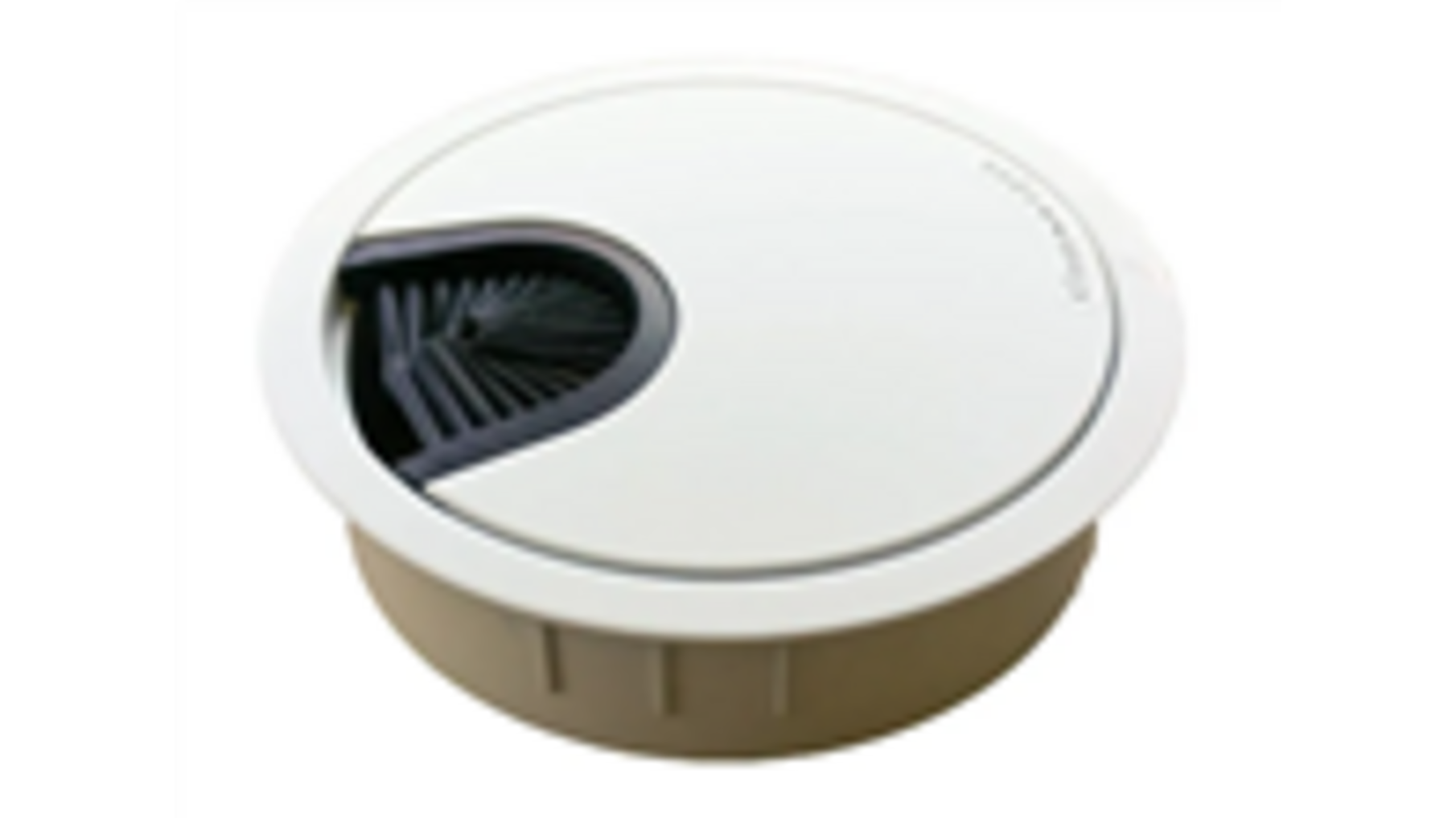 Kabeldoorvoeren 7764/80mm, glans wit gelakt