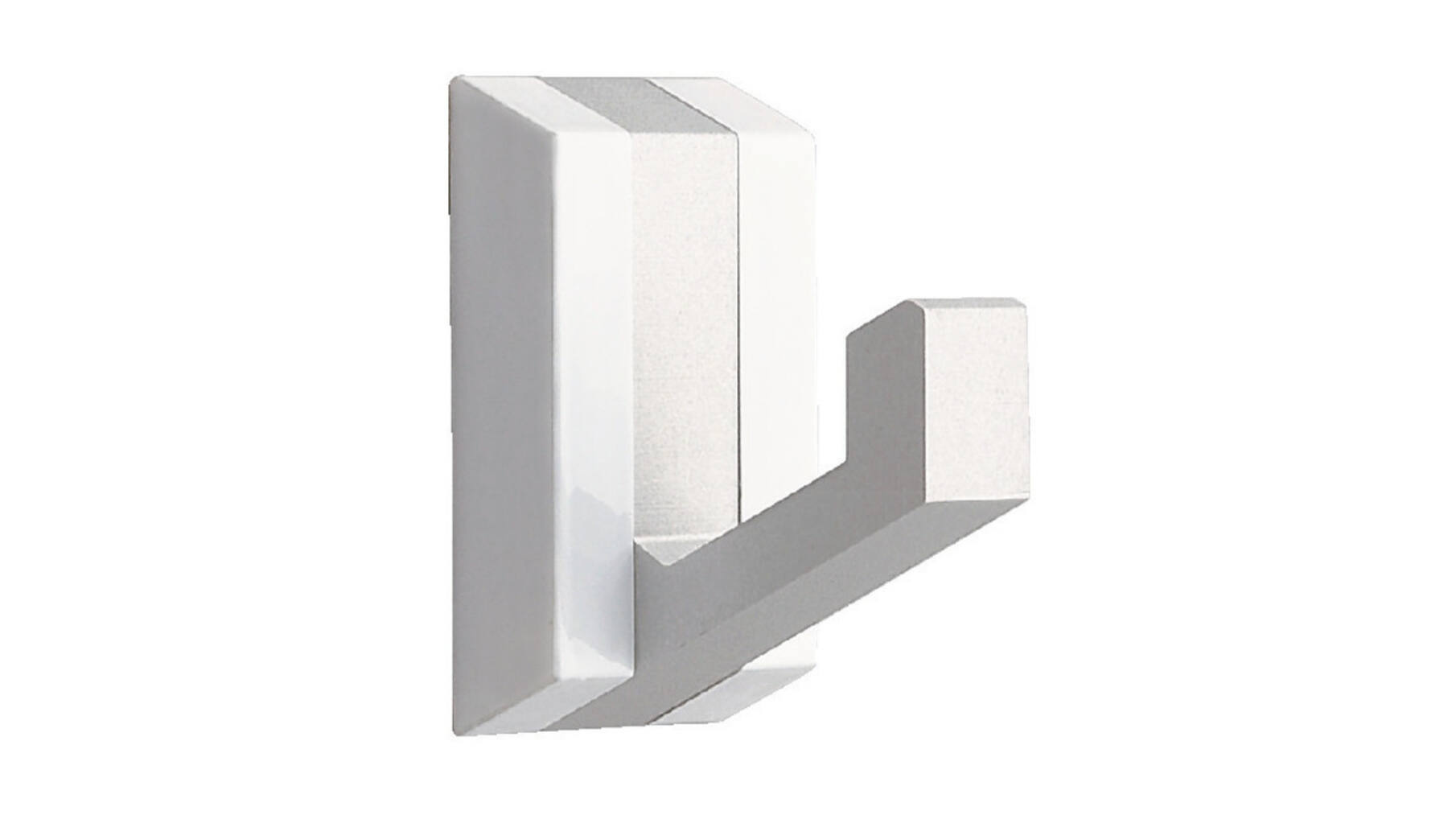 Jashaak magnetisch, haak aluminium zilver