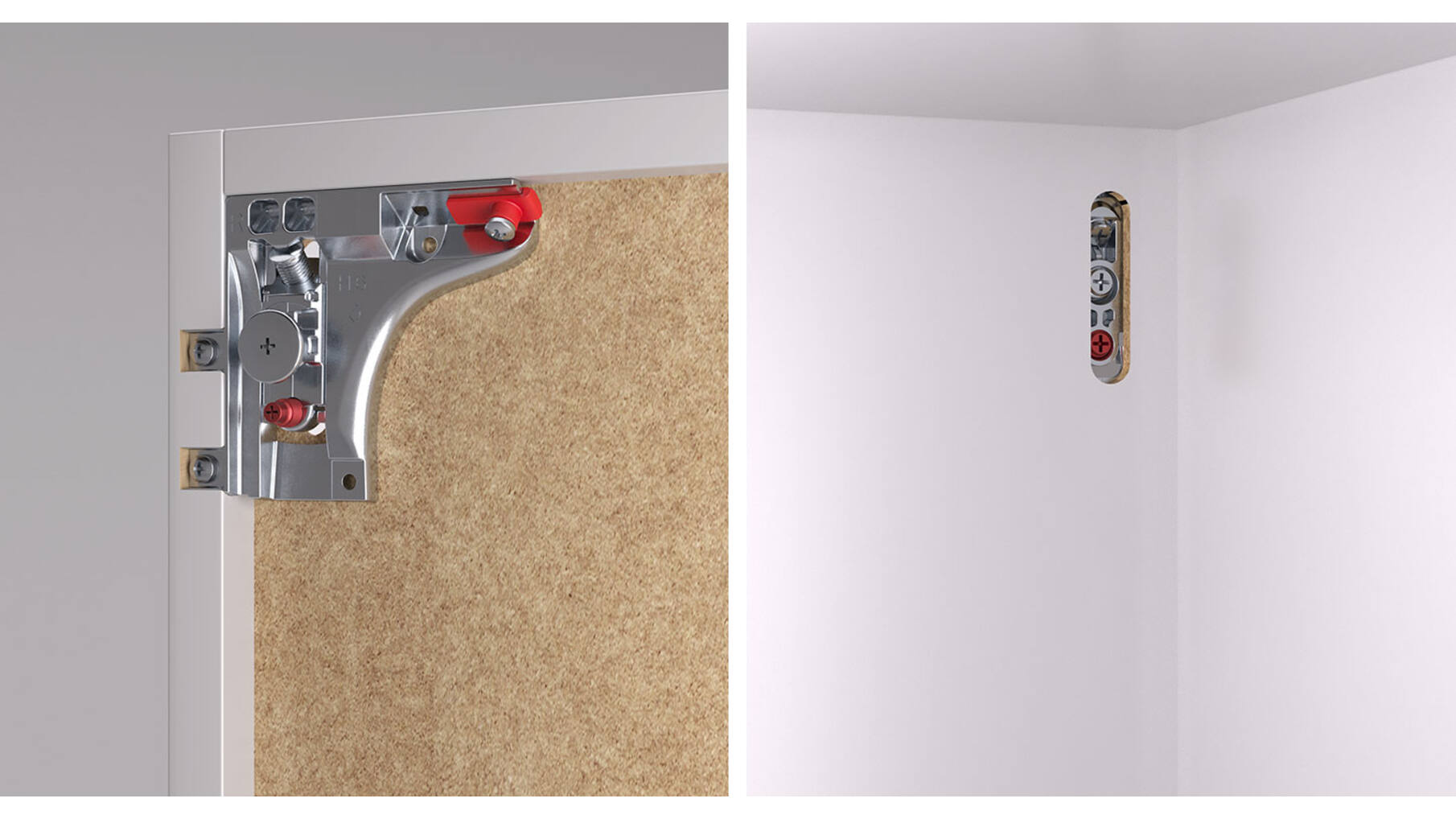 Kastophanger LIBRA H6 rechts, twee pennen 15mm