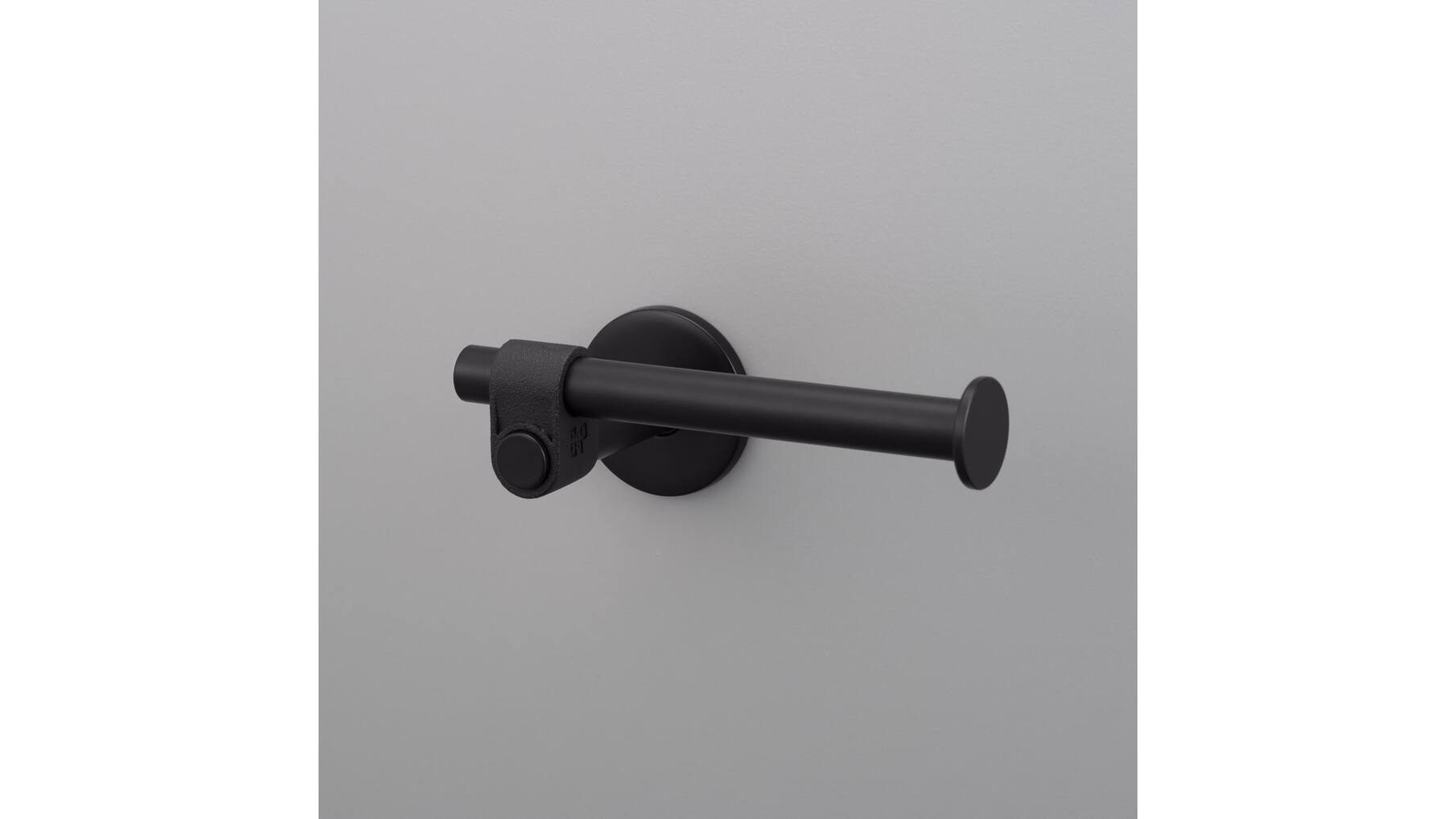 Toilet Roll Holder/Cast /Welders Black