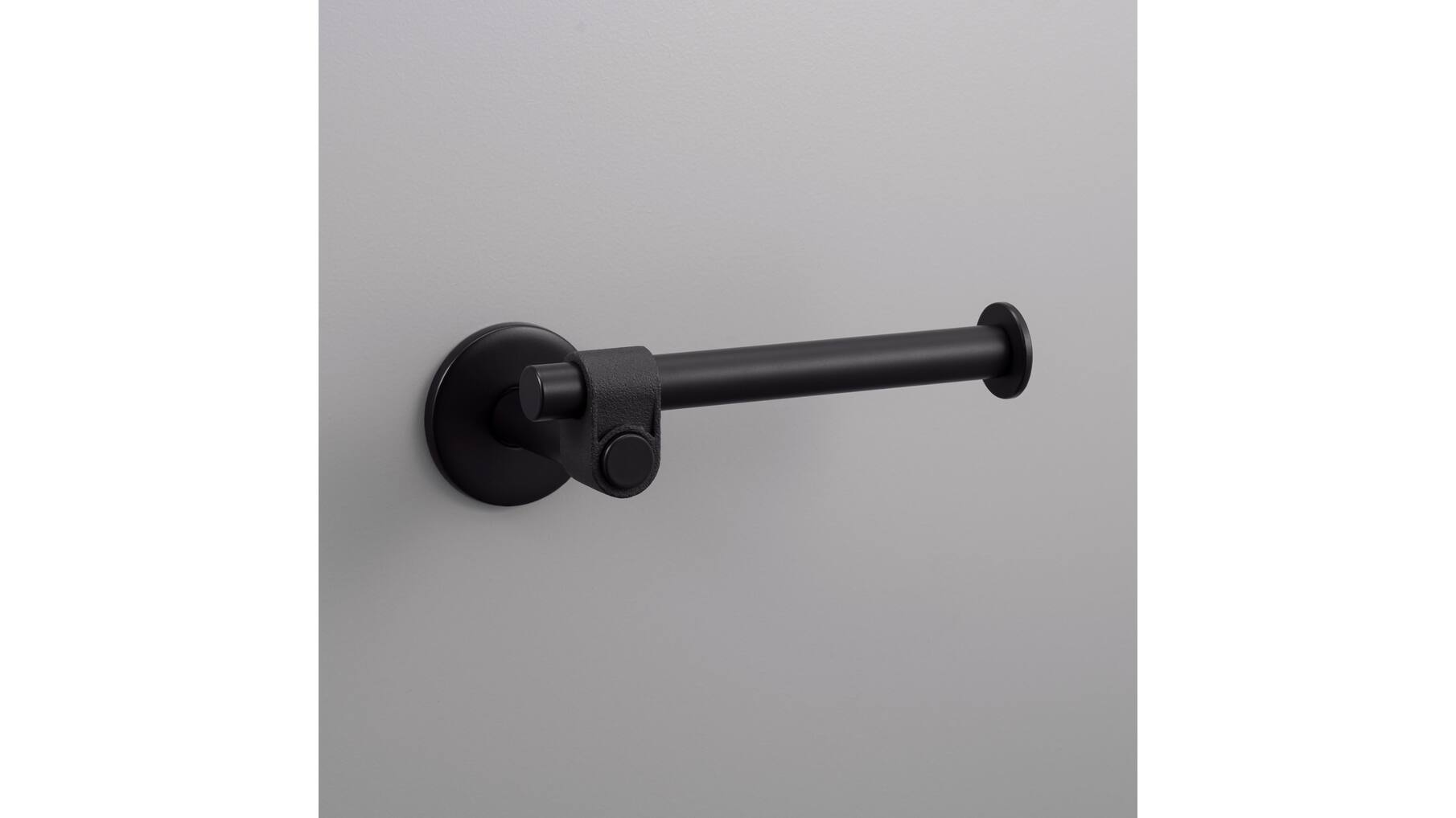 Toilet Roll Holder/Cast /Welders Black