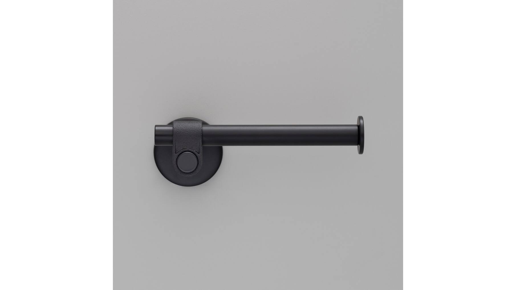 Toilet Roll Holder/Cast /Welders Black