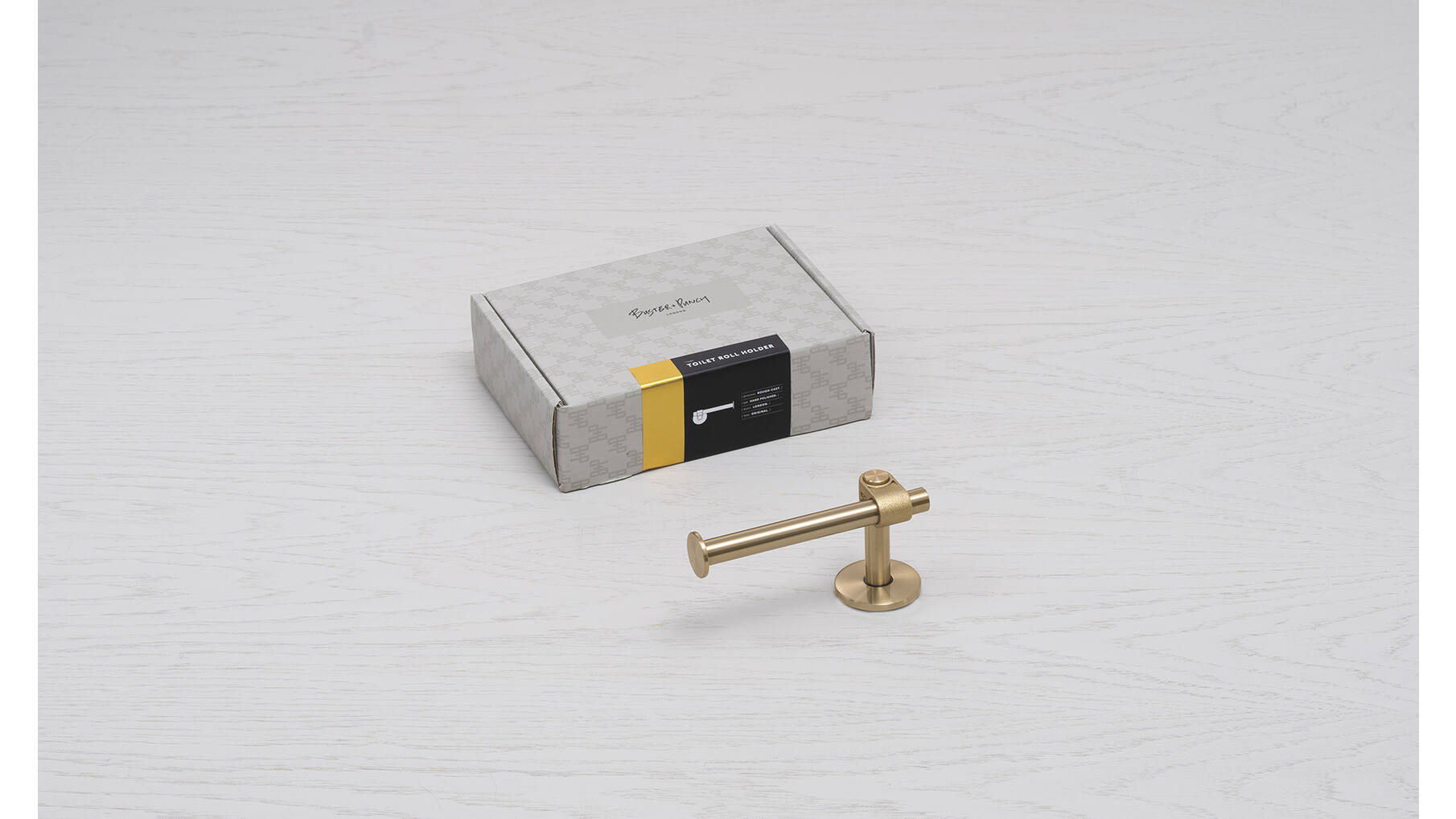 Toilet Roll Holder/Cast /Welders Black