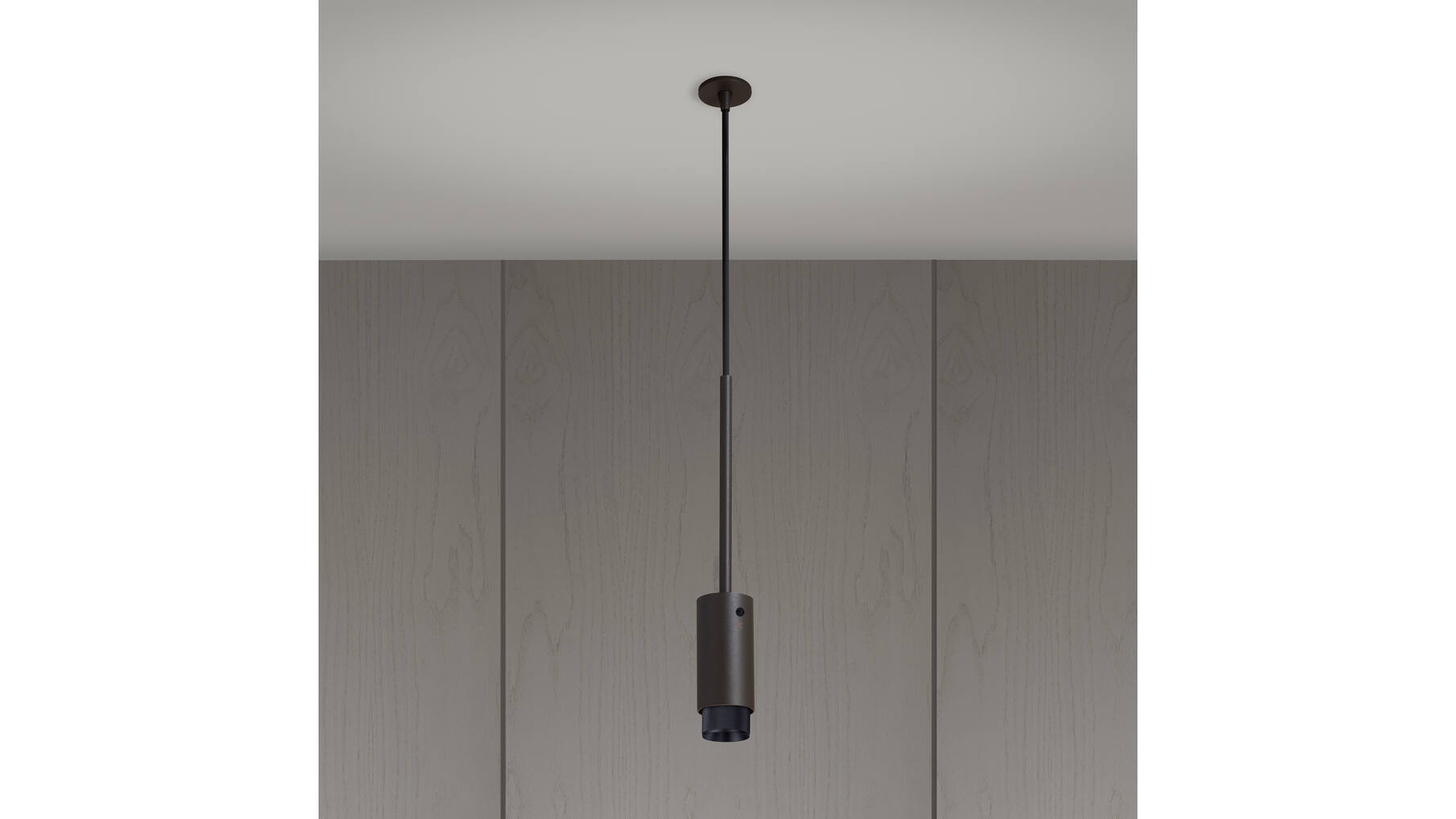 Exhaust Pendant/Cross/Graphite/Black