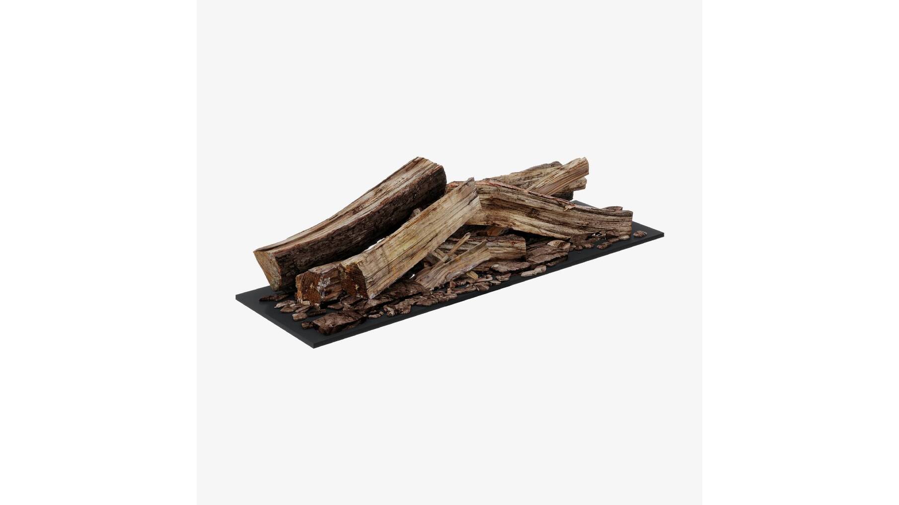 PureFlames - Real Logs 760x230x8mm - Vaperior 900