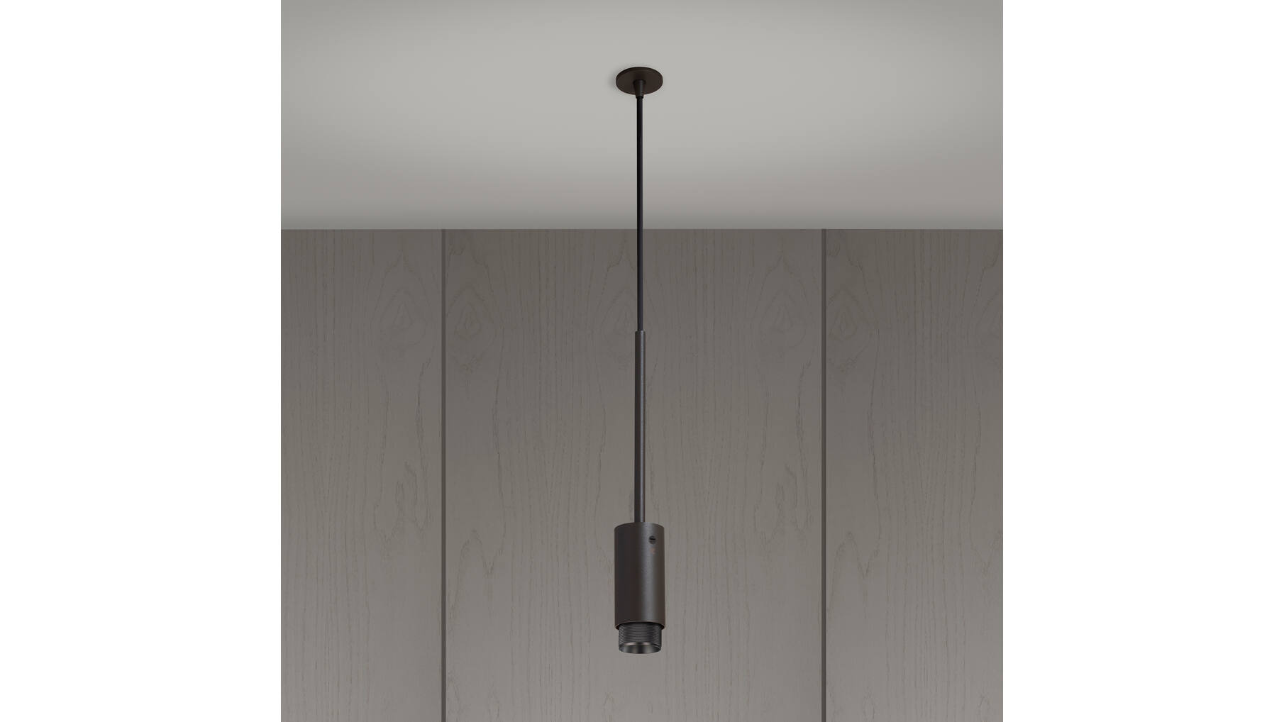 Exhaust Pendant/Cross/Graphite/Smoked Bronze