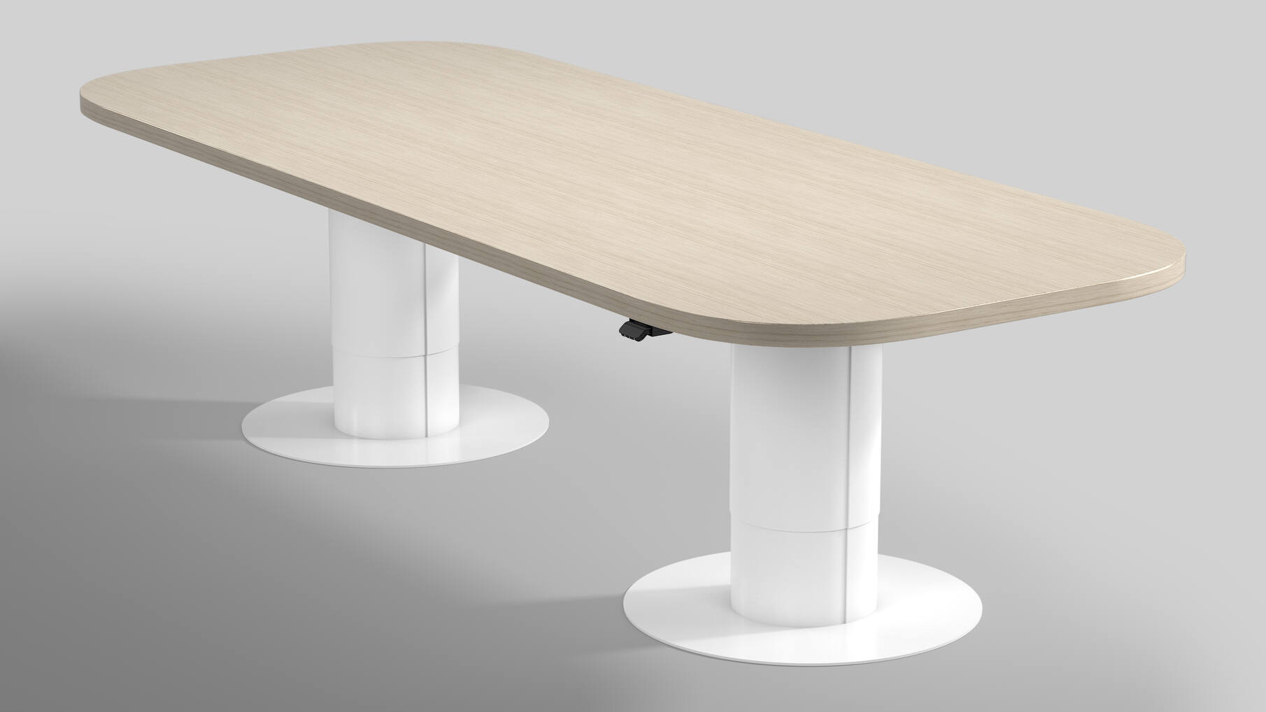 BARI DUO Round wit RAL9016