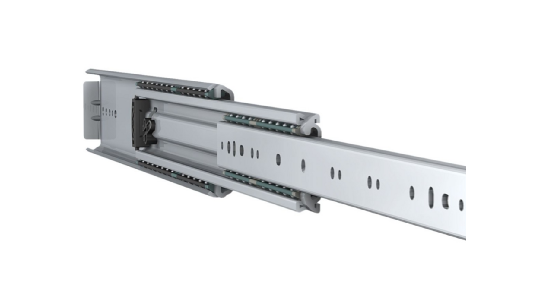 Ladegeleider TR7619D lock in/uit lengte 1000mm links