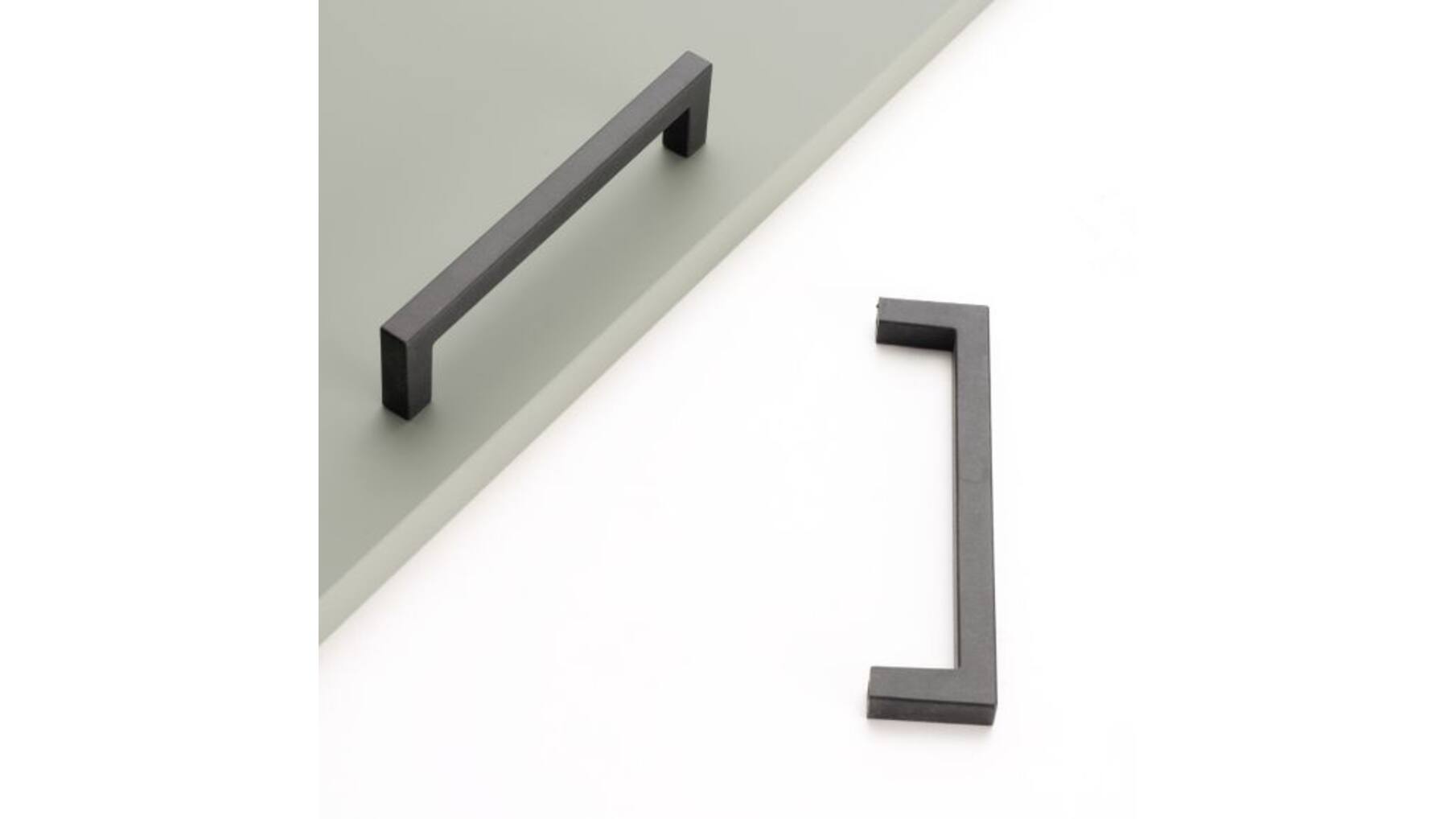 Greep Square glimmend chroom 10x96X106mm