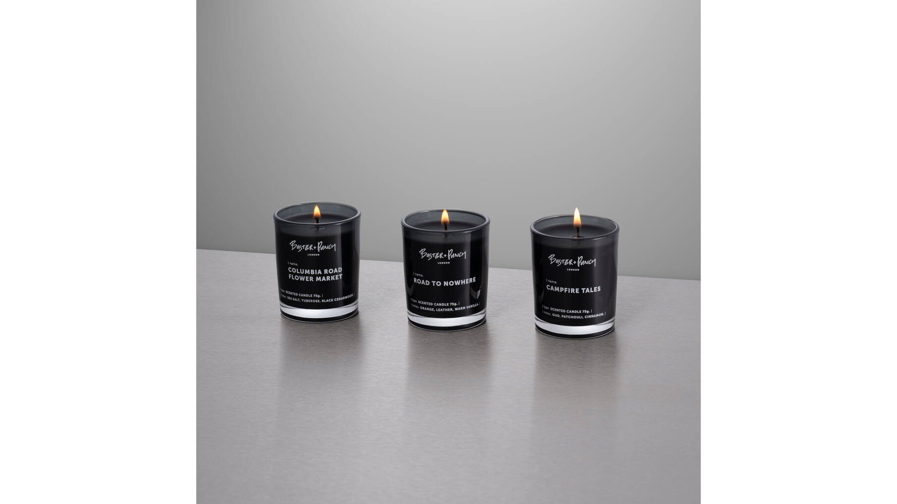 Road To Nowhere Collection/Scented Candle Set/Small X 3