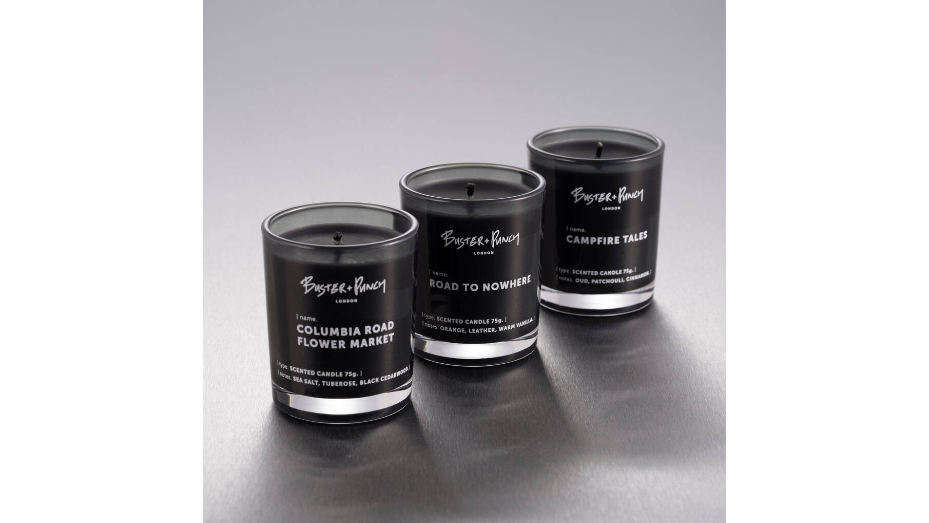 Road To Nowhere Collection/Scented Candle Set/Small X 3