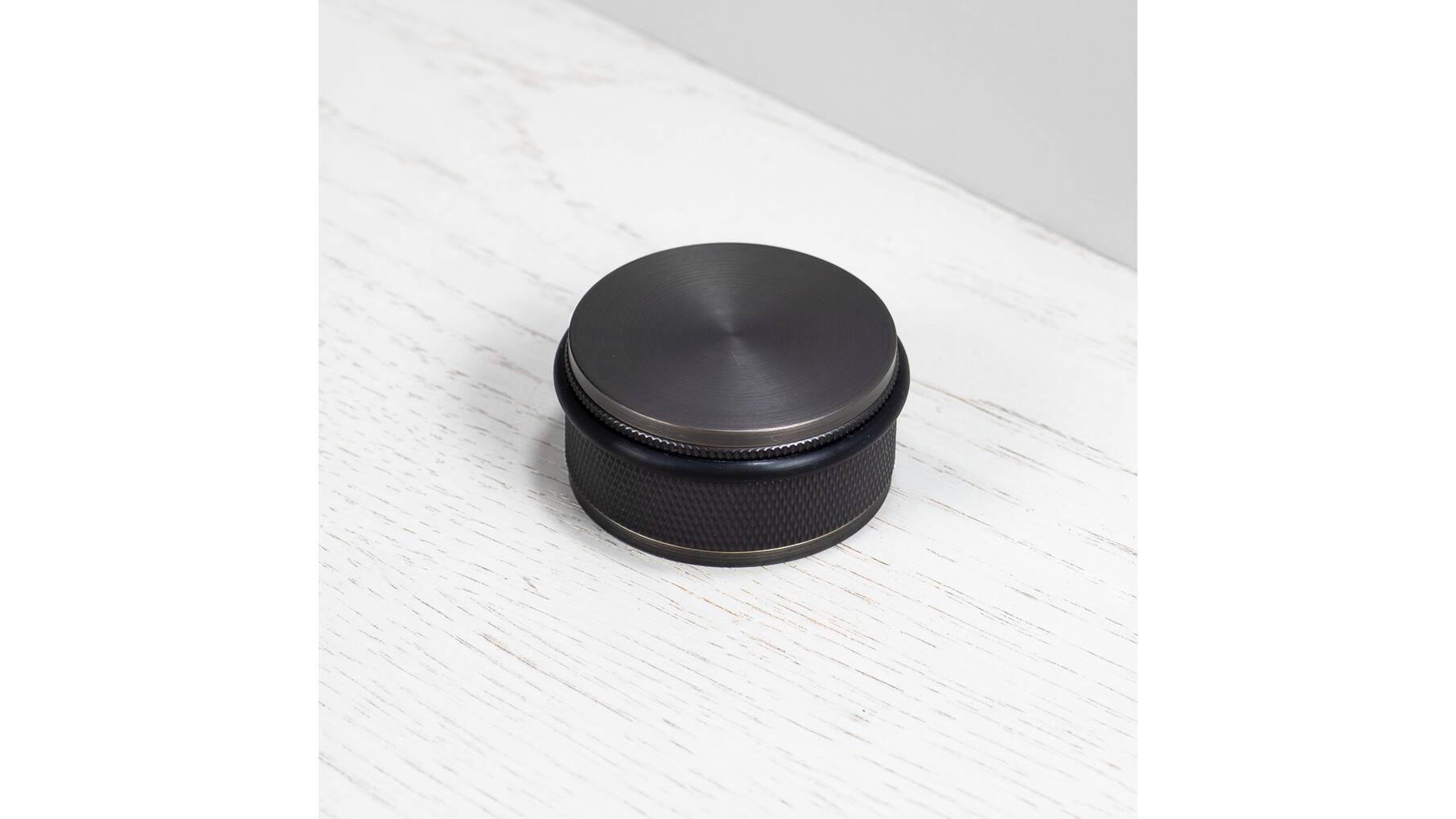Door Stop/Floor Mounted/Smoked Bronze