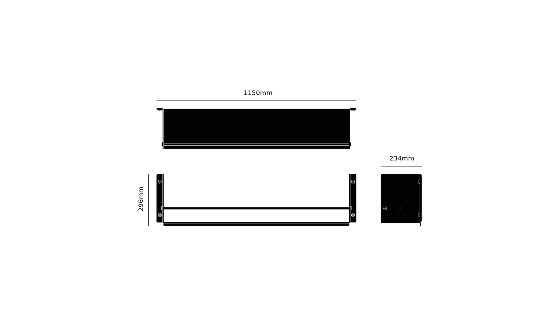 Girder Shelf/Stone/Brass