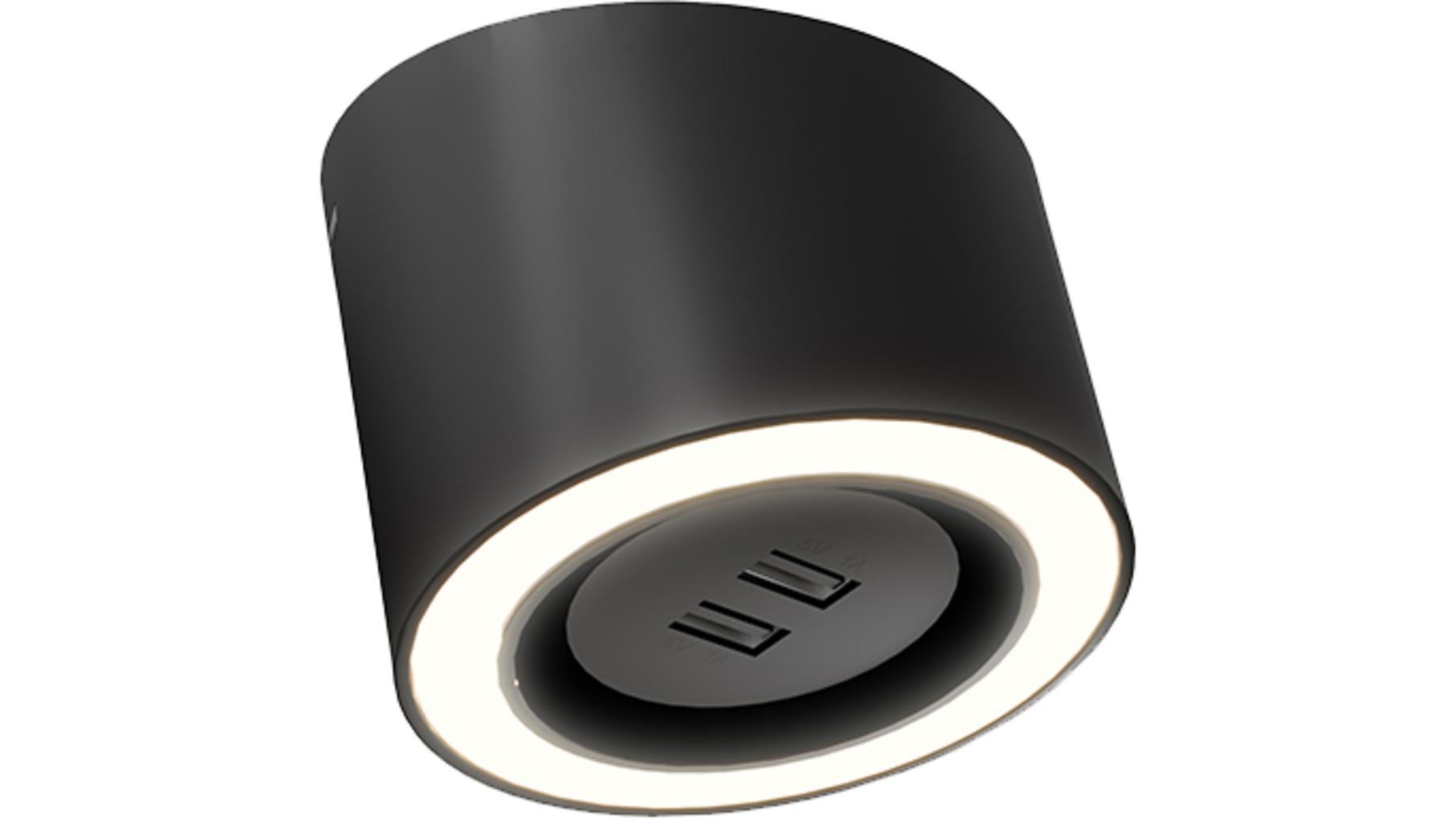 Losse spot Unika mat zwart 24V + USB + 2000mmm Micro24