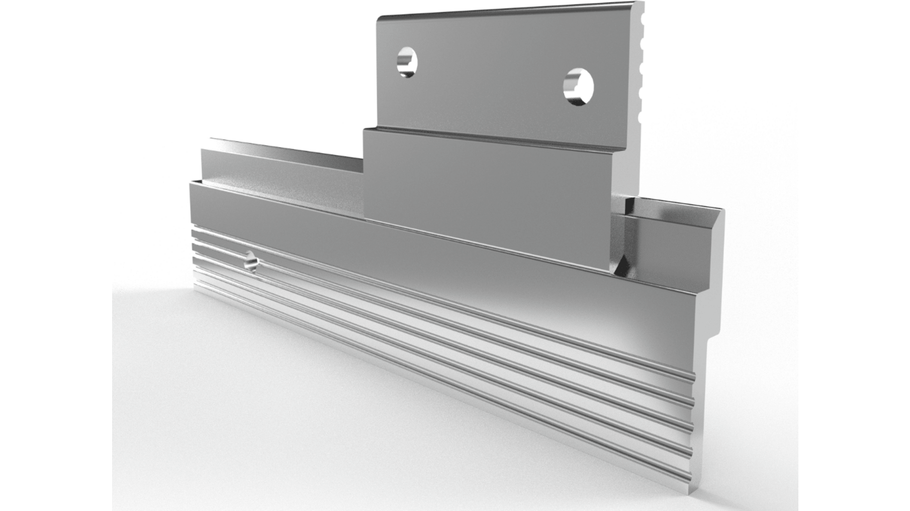 Paneelprofiel aluminium MF375 lengte 2000mm, diepte 6.35mm