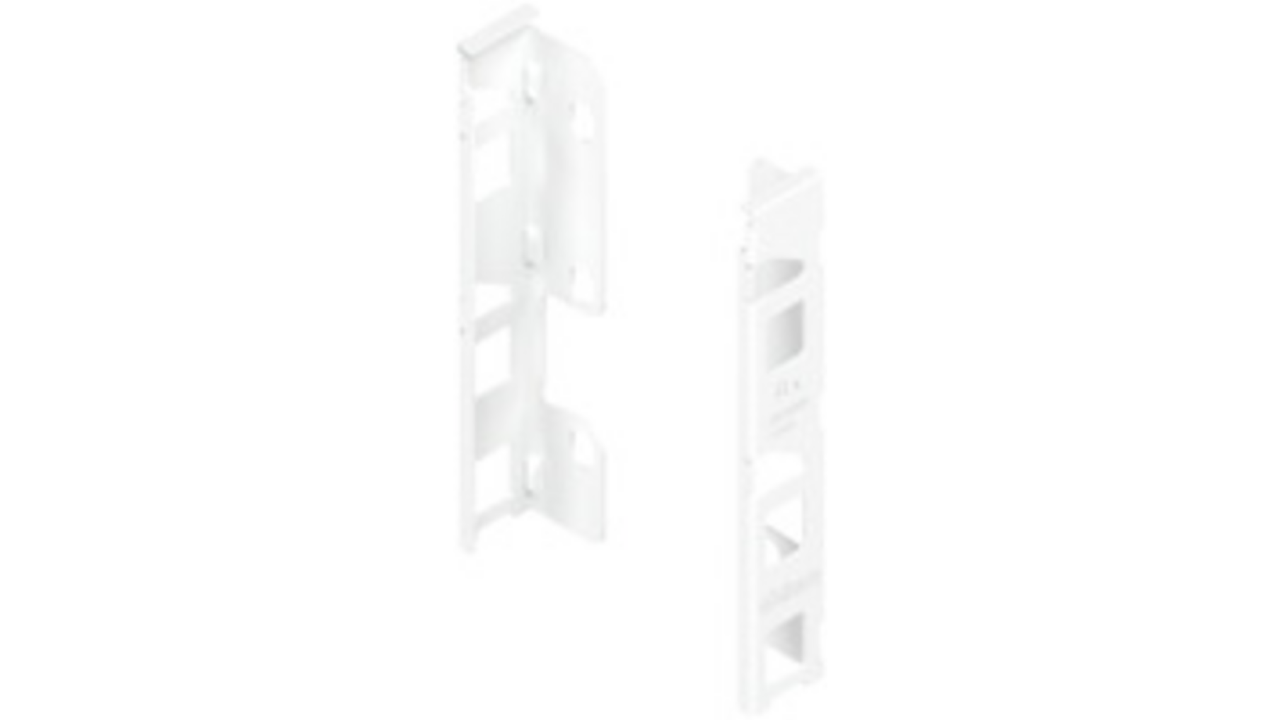 Achterwandhouderset legrabox, K-hoogte, zijdewit