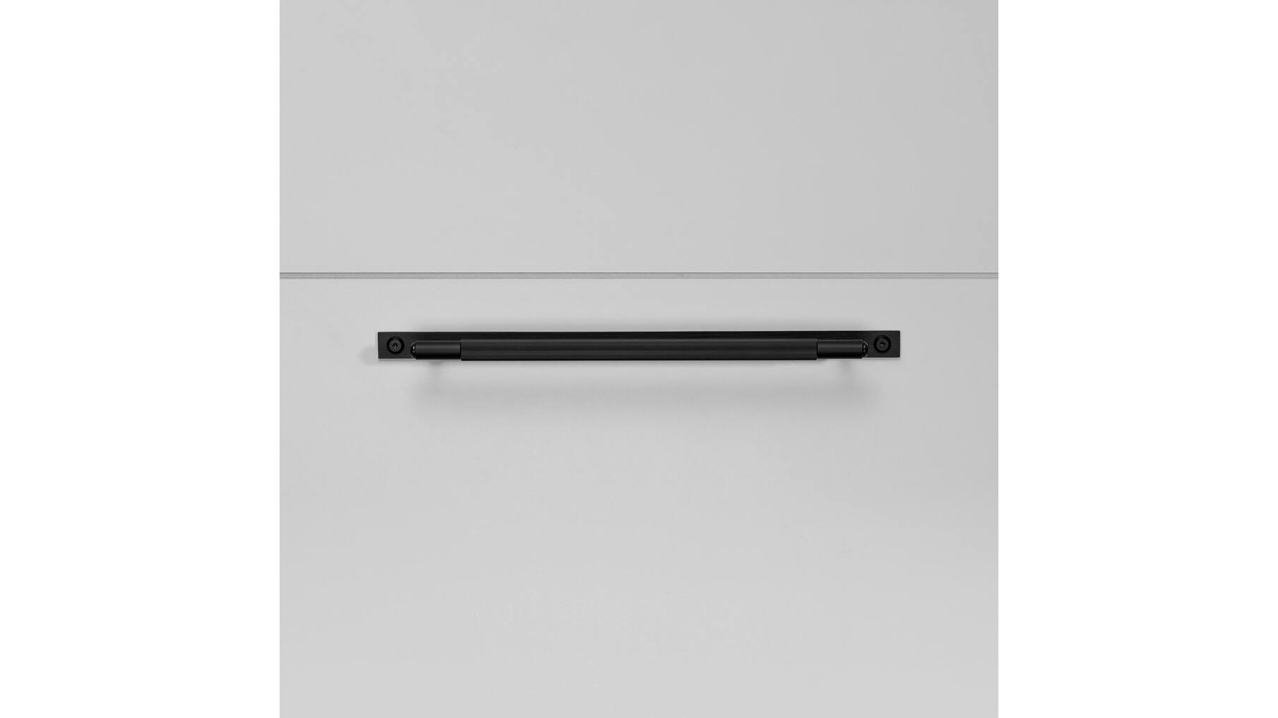 Pull Bar/Plate/Linear/Medium 290Mm/Black (Non US)