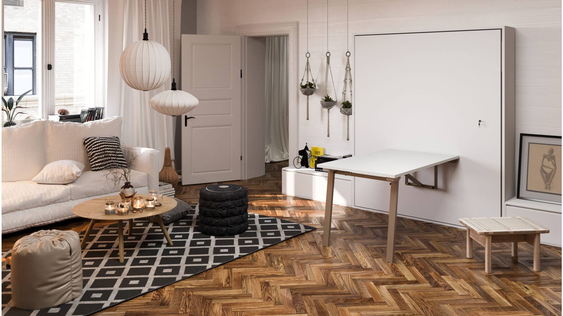 Opklaptafel SLIM