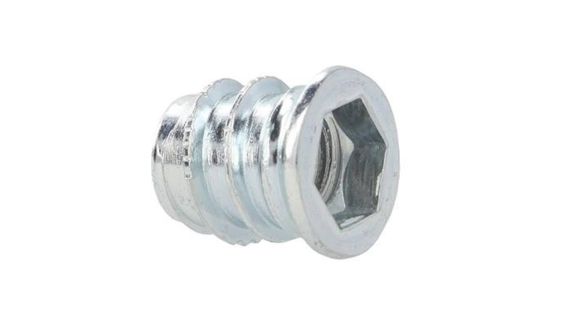 Rampabus staal met rand M8/10 x 15mm verzinkt VE=2000 stuks