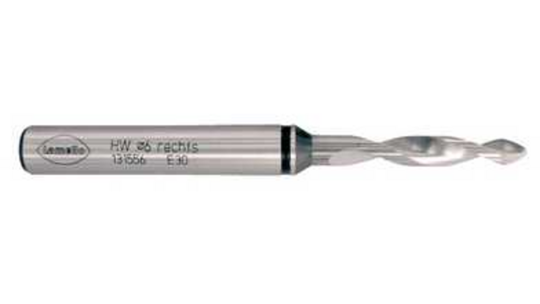 CNC boor 6mm, HW-massief