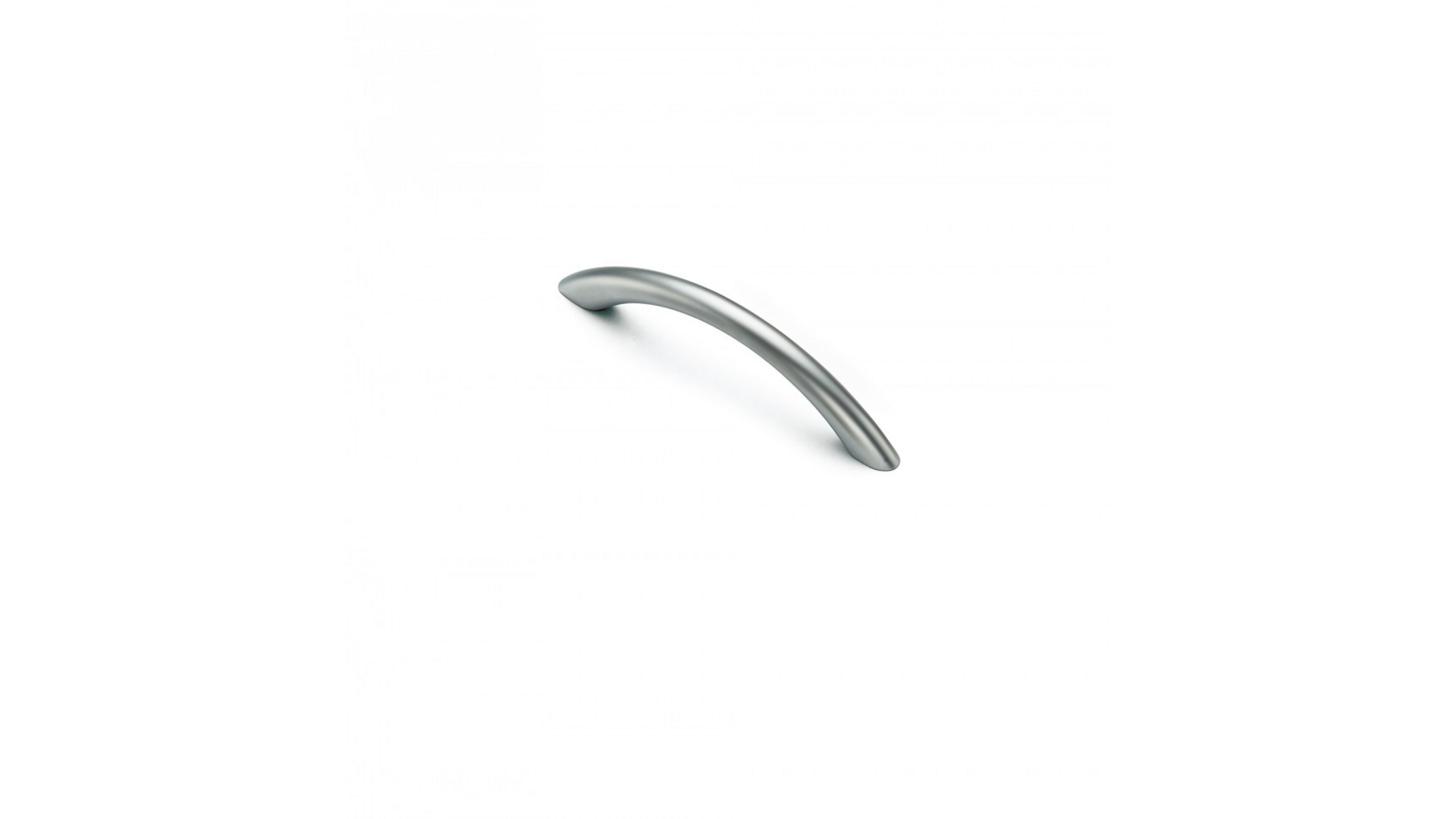 Greep METAL 786 mat chroom 164x10mm, hartmaat 128mm