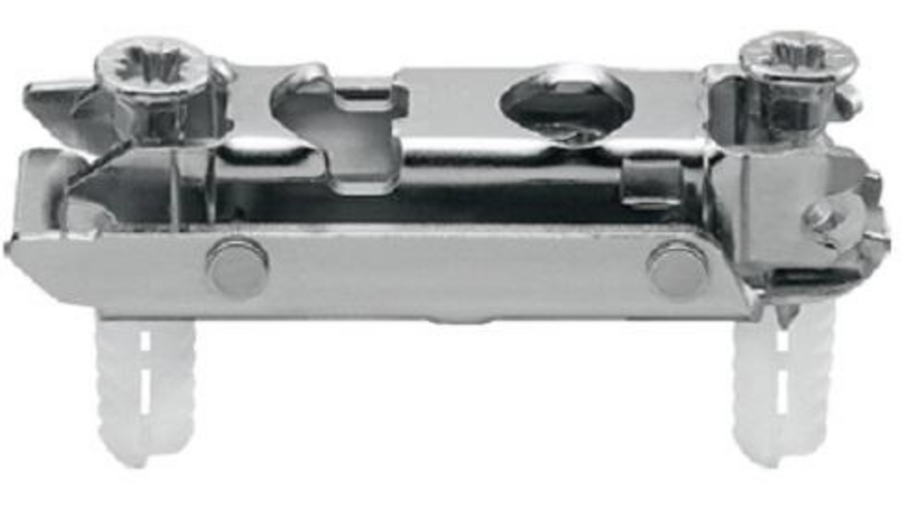 Montageplaat 0mm recht excentrisch verstelbaar m duvels 5mm
