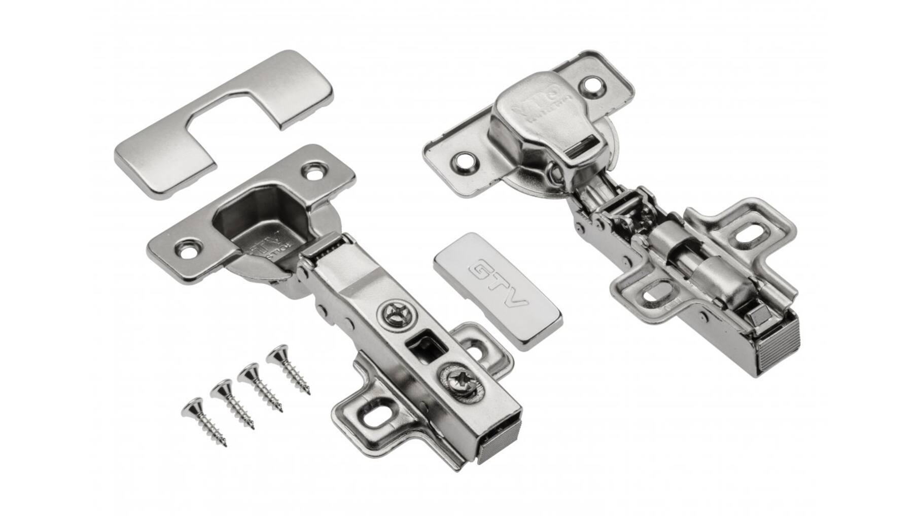 Scharnier 110 gr voorslaand met softclose,  UIT HET ZAKJE