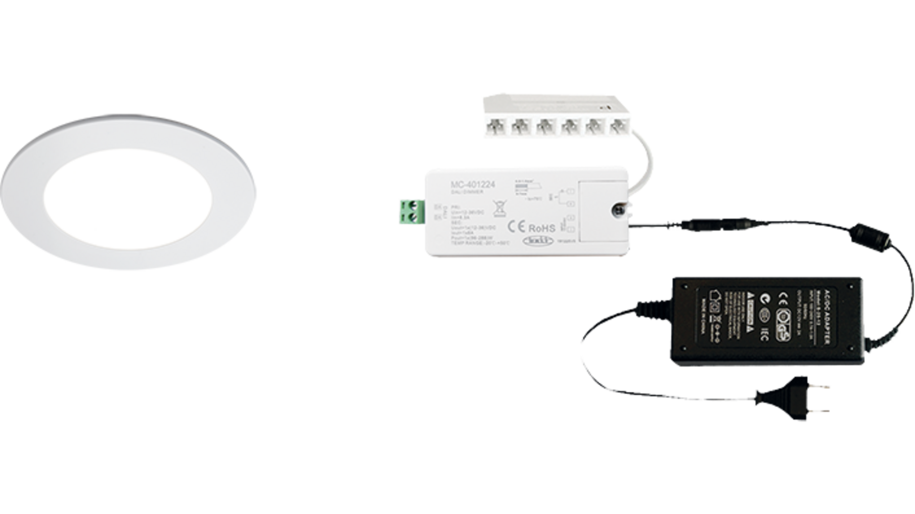 2x Atom mat wit 24V + MC-Easy + Driver 24W