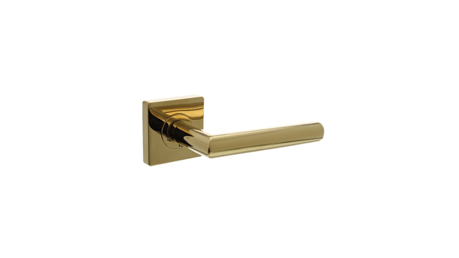 Deurkruk Bastian op vierkante rozet 55x55x10 mm