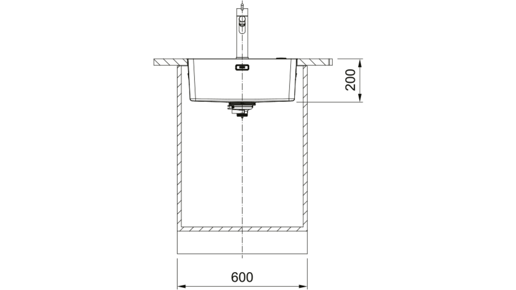 Mythos MYX 210-50, afmeting 500x400x200mm