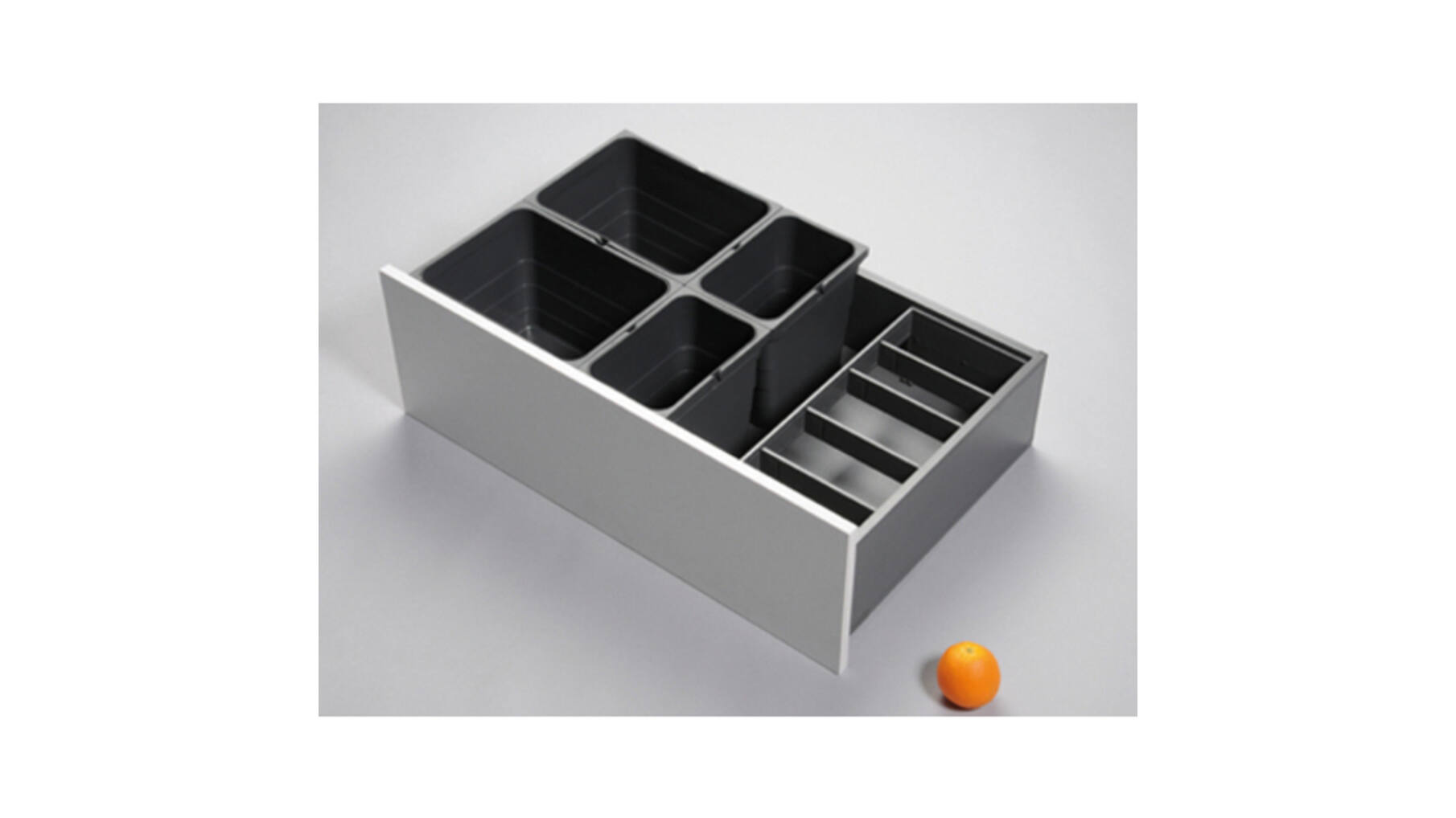 Afvalsortering voor Legrabox 2 emmers 12l+ 2 emmers 5,5l