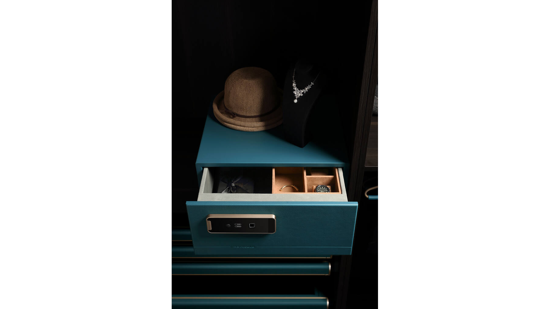 703297 B Series - Safe Box Moran Green