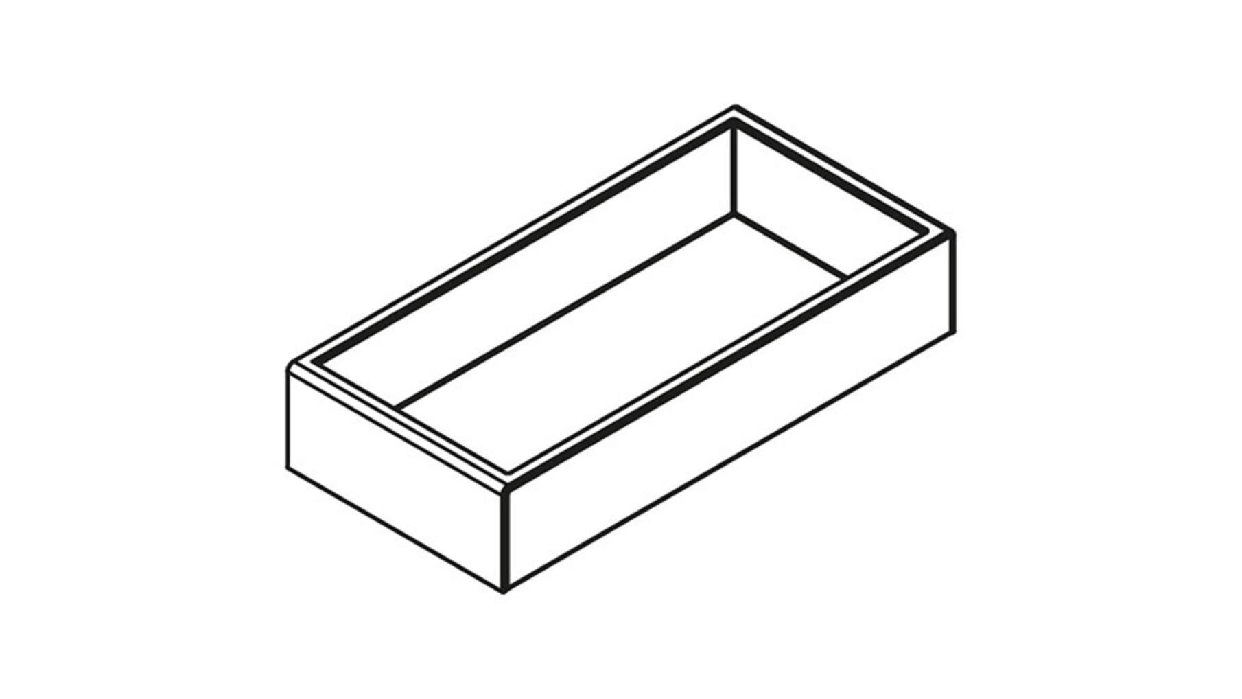 CubiLux rechthoekig Leder 32 x 72 x 150mm