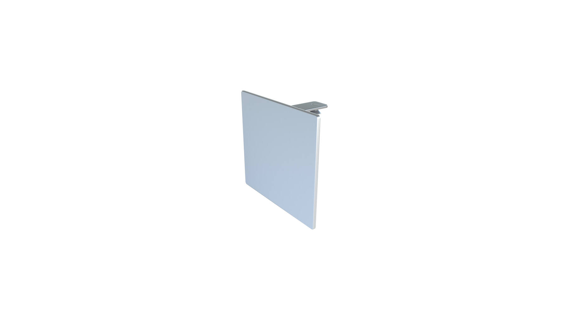 Spaceship eindkap voor bovenrail, aluminium, set van 2 stuks