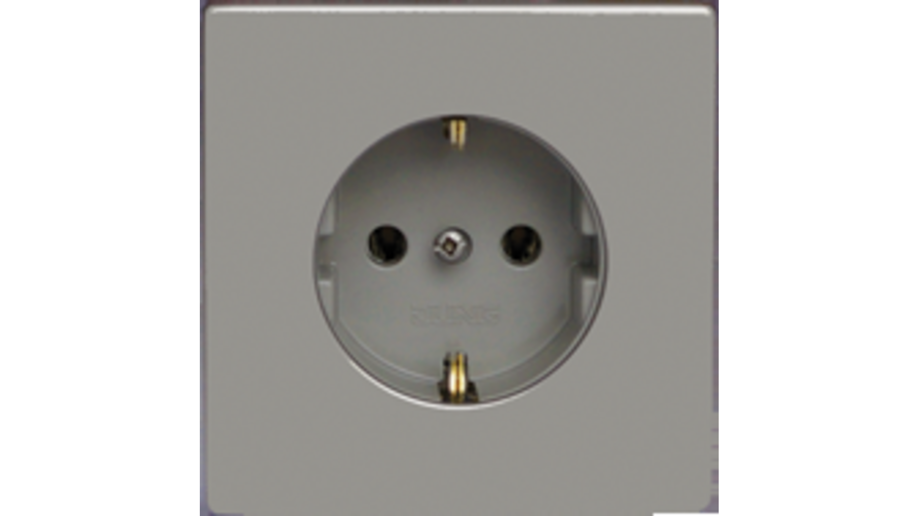 Jung WCD met r.a. inbouw, LS-990 Edelstaal