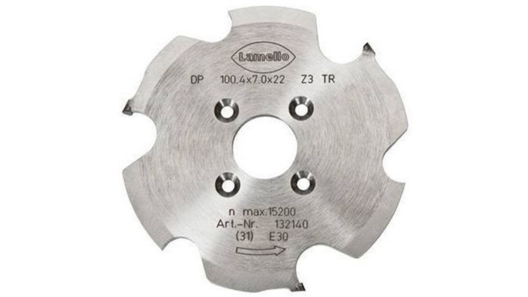 P-system DIA groeffrees voor Zeta P2, ø100.4X7x22mm